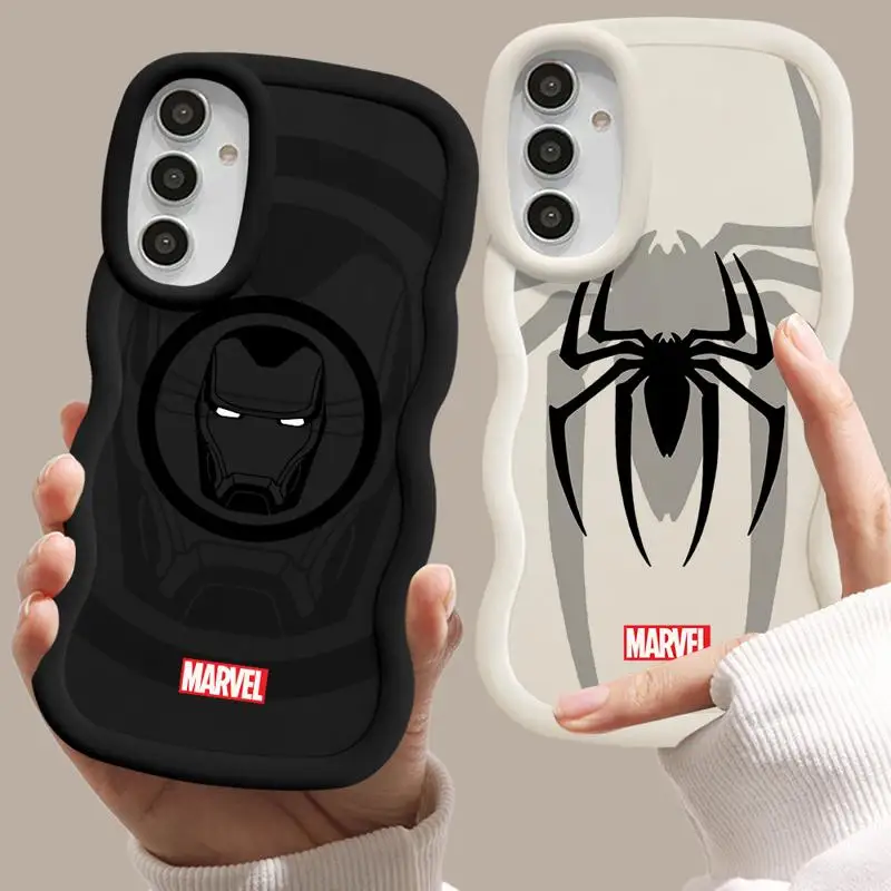 Marvel Sipider Man Ironman Phone Case for Vivo Y21 Y22S Y27 Y16 Y02 Y20 Y03 Y15S Y17 Y20i Y21A Y21S Y18 4G Y17S Y28 5G Cover