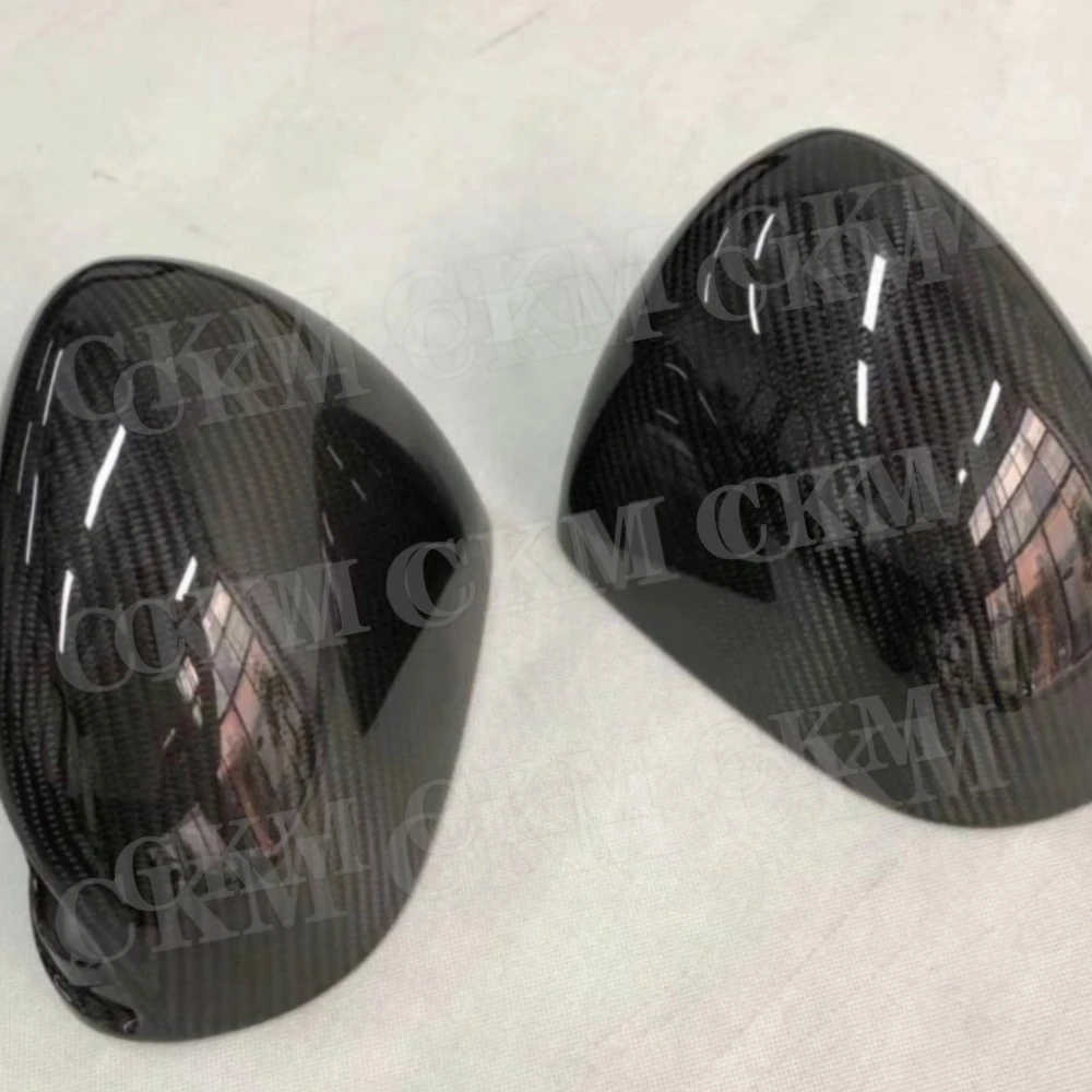 CKMUUER - Cubiertas de Espejo Retrovisor de Fibra de Carbono Seca para McLaren 720S 540 570 650S, Repuesto de Cubierta de Espejo Retrovisor, Accesorios de Estilo para Automóviles