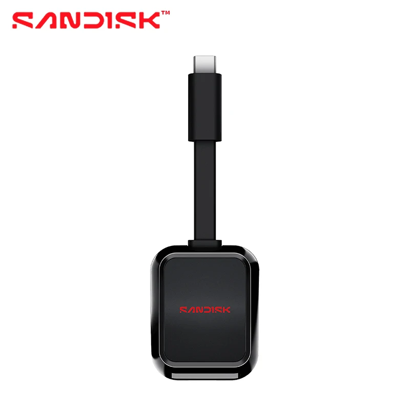 SanDisk QuickFlow SD Card Reader C751 UHS-I UHS-II USB 3.2 Gen 1 USB-C Portable up to 250MB/s  Adapter for Laptops PC Camera