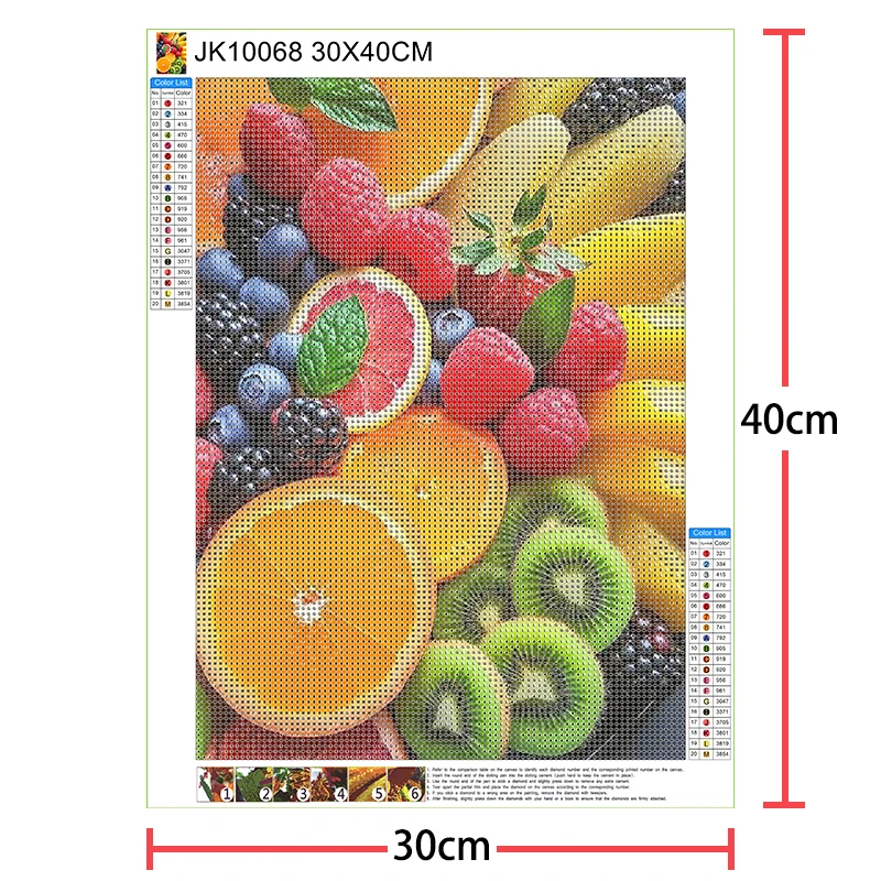New Mosaic 5D Diy Diamond Paintings 30x40 cm New 2025 Wall Art Pictures Diamond Art Painting Kits Accessories Paint Full Crystal view 2