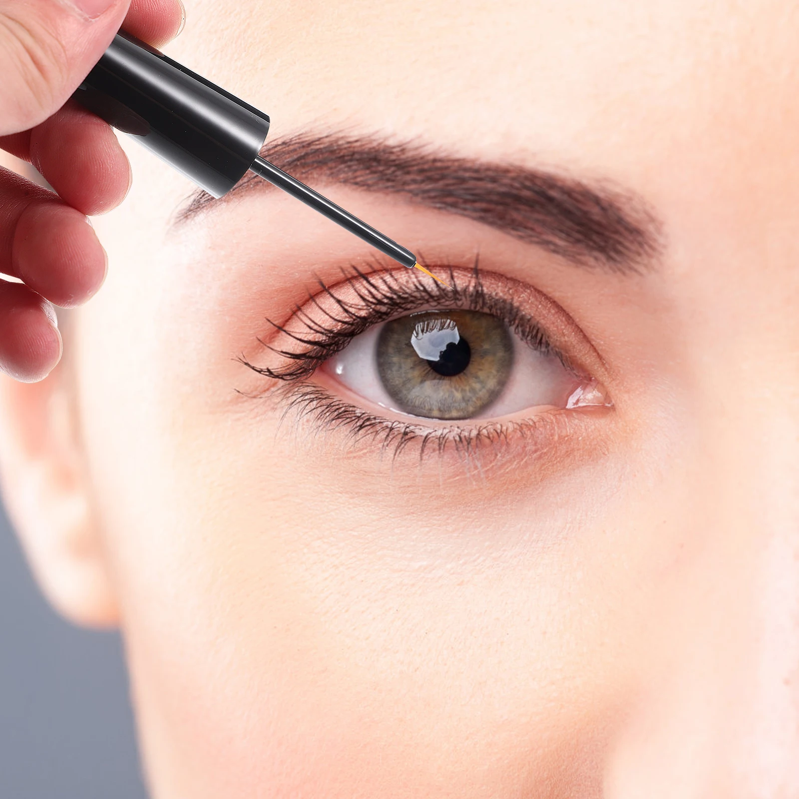 

5pcs 3ml Black Bottle Empty Mascara Tube Refillable Eyeliner Portable Travel Lash Liquid Vials