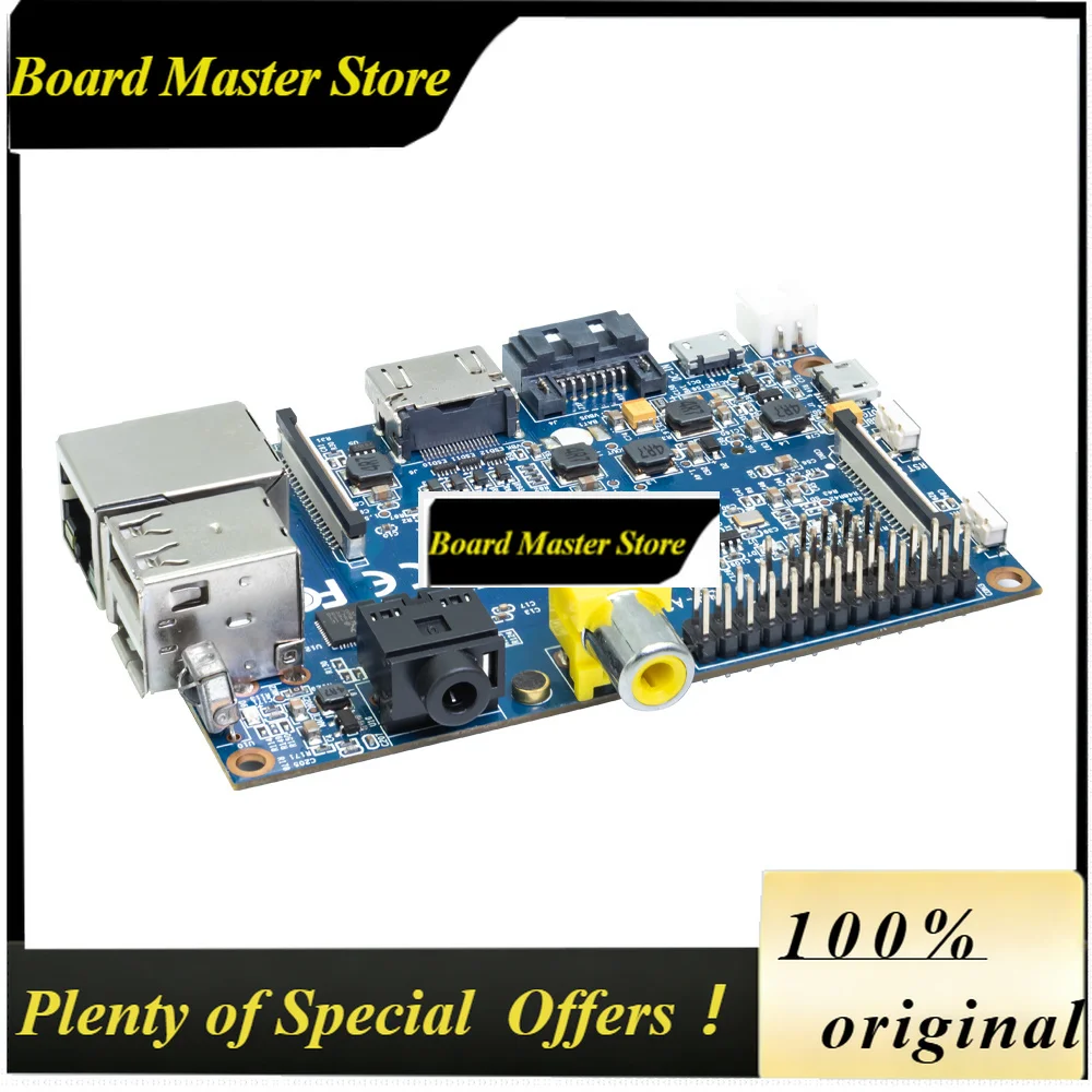 BoMaSBanana Pi BPI-M1 Allwinner A20 Dual-core 1GB Ram Memory DDR3 SATA 2.0 HDMI AV Vide Out SoC Open Source Hardware