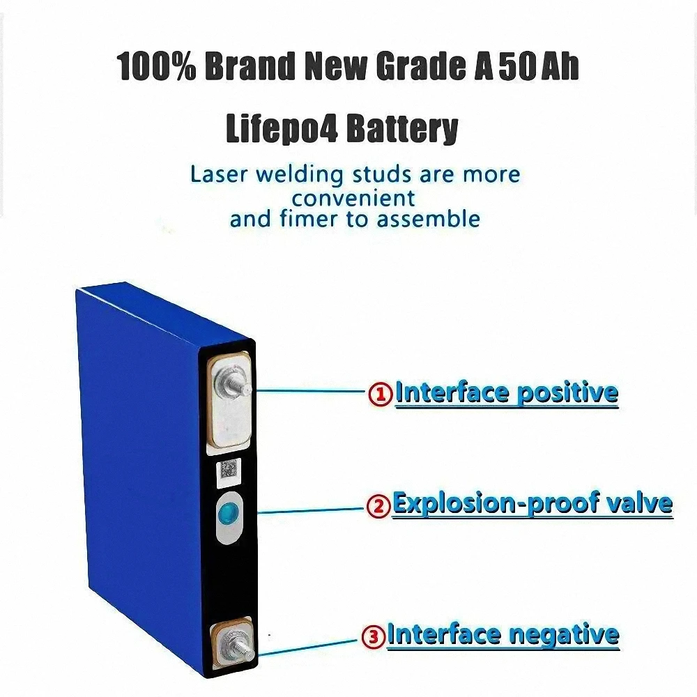 EVE Grade A 3.2V 50Ah Lifepo4 Cell Solar Lithium Ion Battery