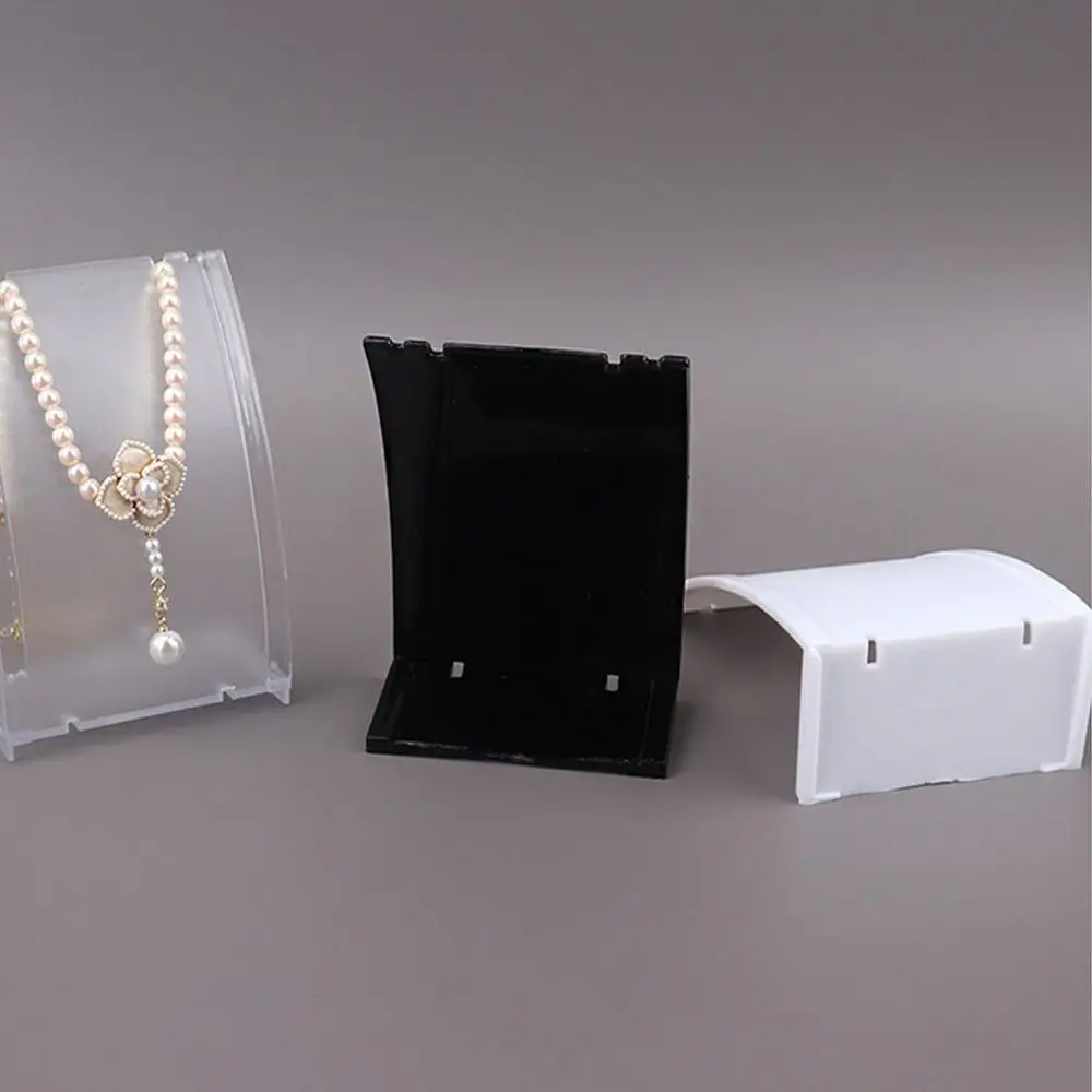Acrylic Jewelry Holder Storage Rack Showing Stand Mannequin Pendant Model
