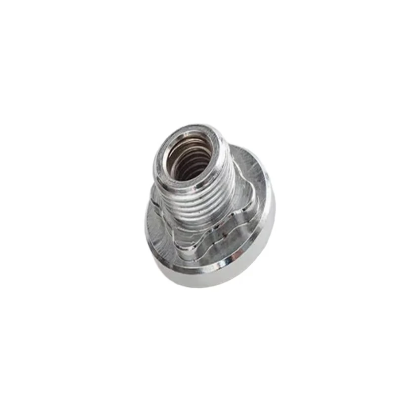 Stainless steel CNC machined custom head bolt with hole, precision top fastening screw, special head screw with hole