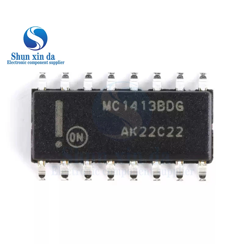 10PCS MC1413BDR2G MC1413BDR2 MC1413 MC1413BDG SOP16 SMD 달링턴 트랜지스터 고전압 고전류 달링턴 IC