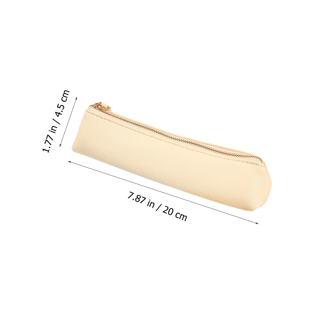 4 stuks kleine etui met rits potloodzakje pennenzak herbruikbare briefpapier organisator voor schoolkunstbenodigdheden