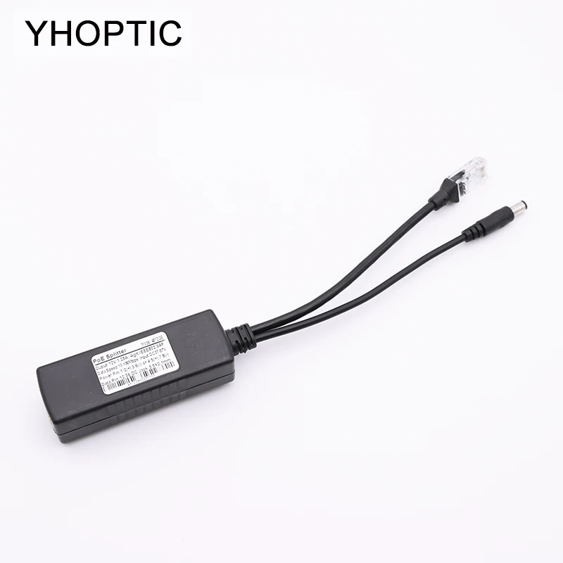 POE Splitter Connectors Adapter Cable Power Over Ethernet for HUAWEI and Camera Network Video Recorder Monitor 10 Mbps 100Mbps