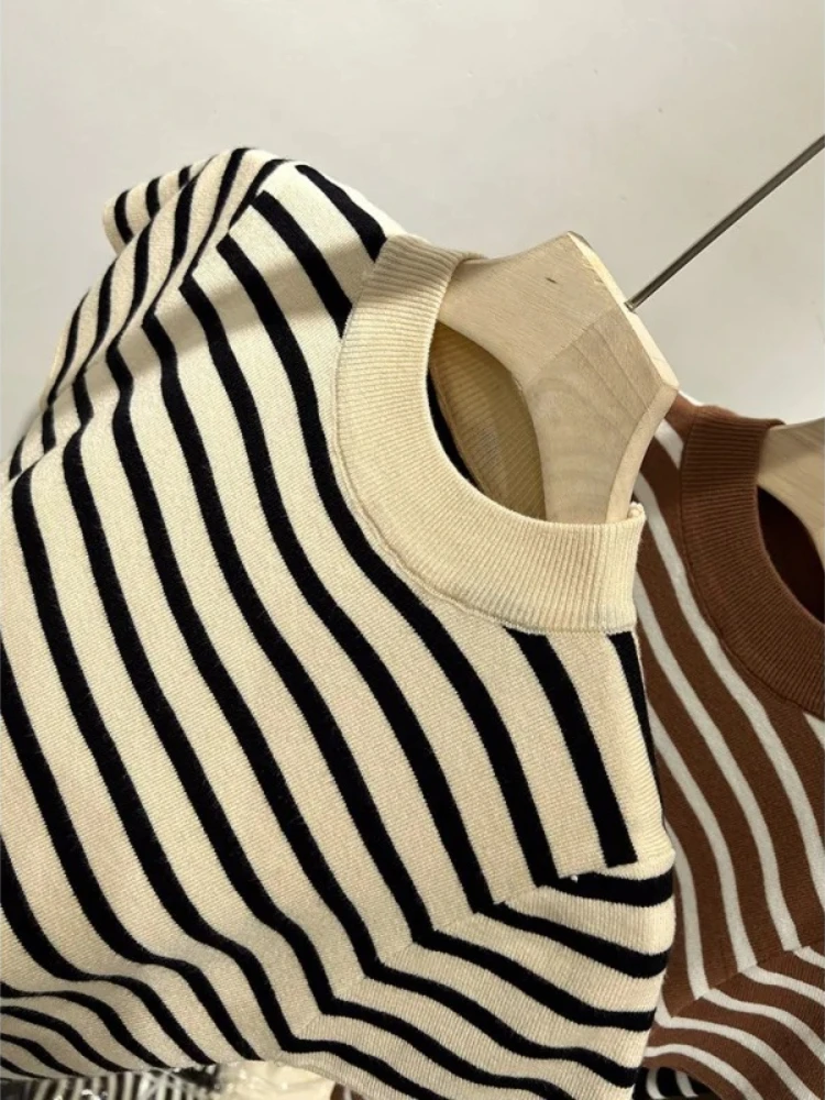 Thumbnail 3 - #34 Latest Striped Knit Sweaters Offers