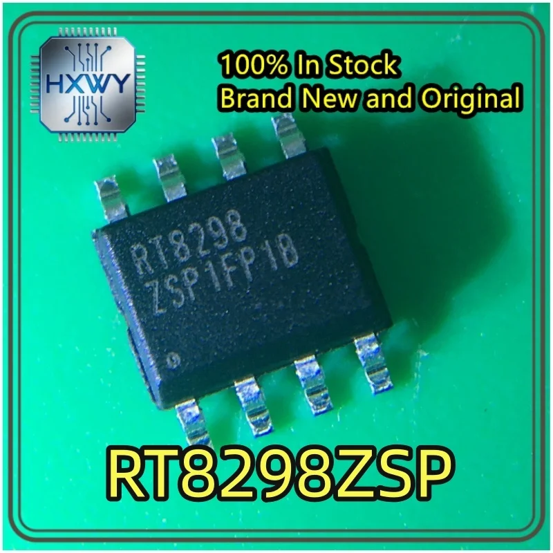 (10/50 pieces) RT8298ZSP RT8298 8-SOIC 6A/24V Synchronous Step-Down DC-DC Converter - Brand New Original Stock - Electronic
