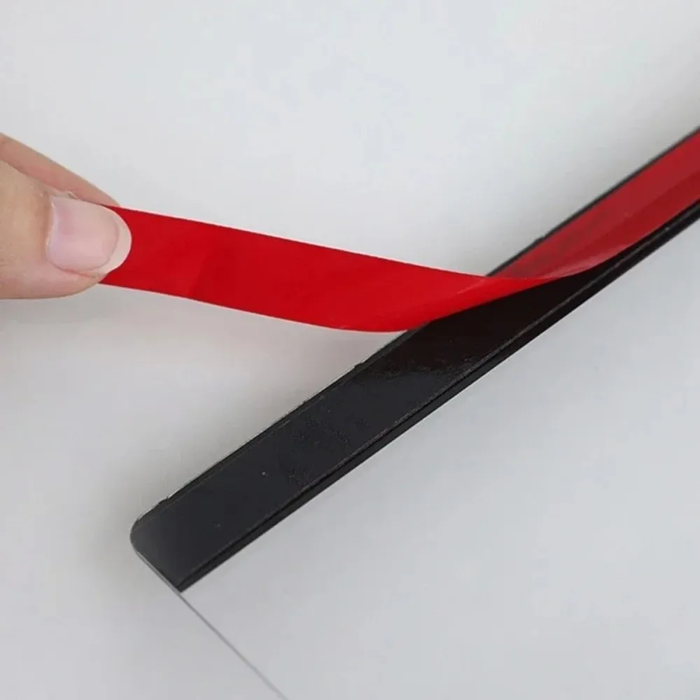 Self-adhesive Message Storage Board Under Computer Monitor Transparent Storage Rack Office Desk Side Message Board