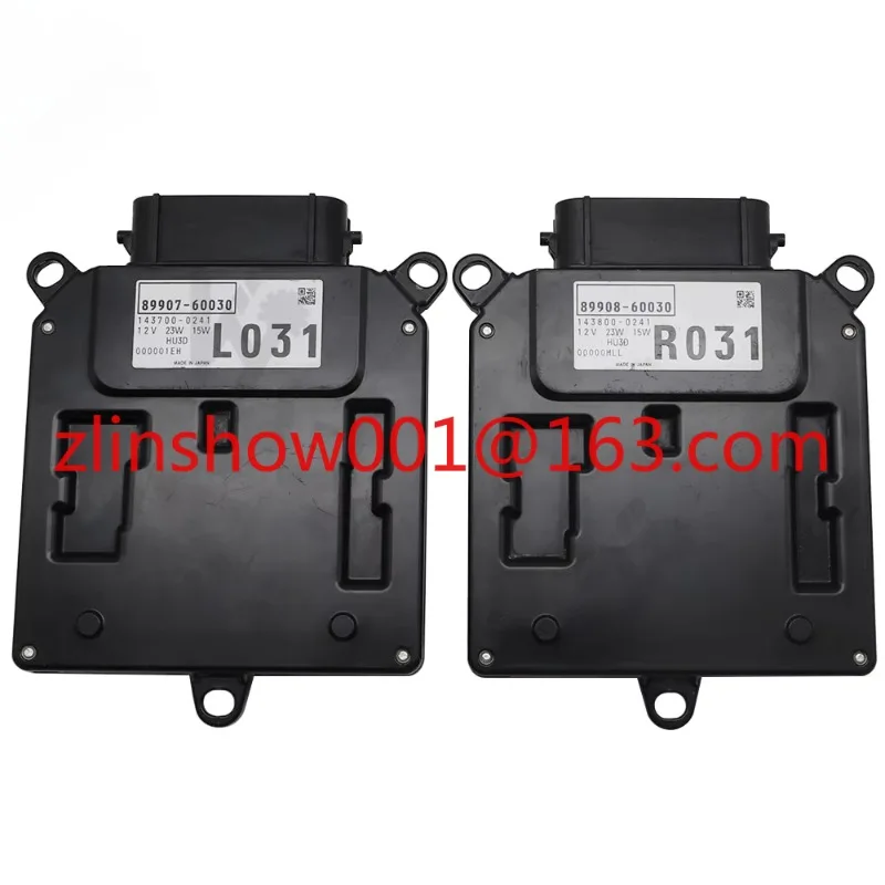 L031 89907-60030 R031 89908-60030 LED وحدة التحكم في الصابورة الأمامية 143700 -0241 143800 -0241 لملحقات سيارات تويوتا