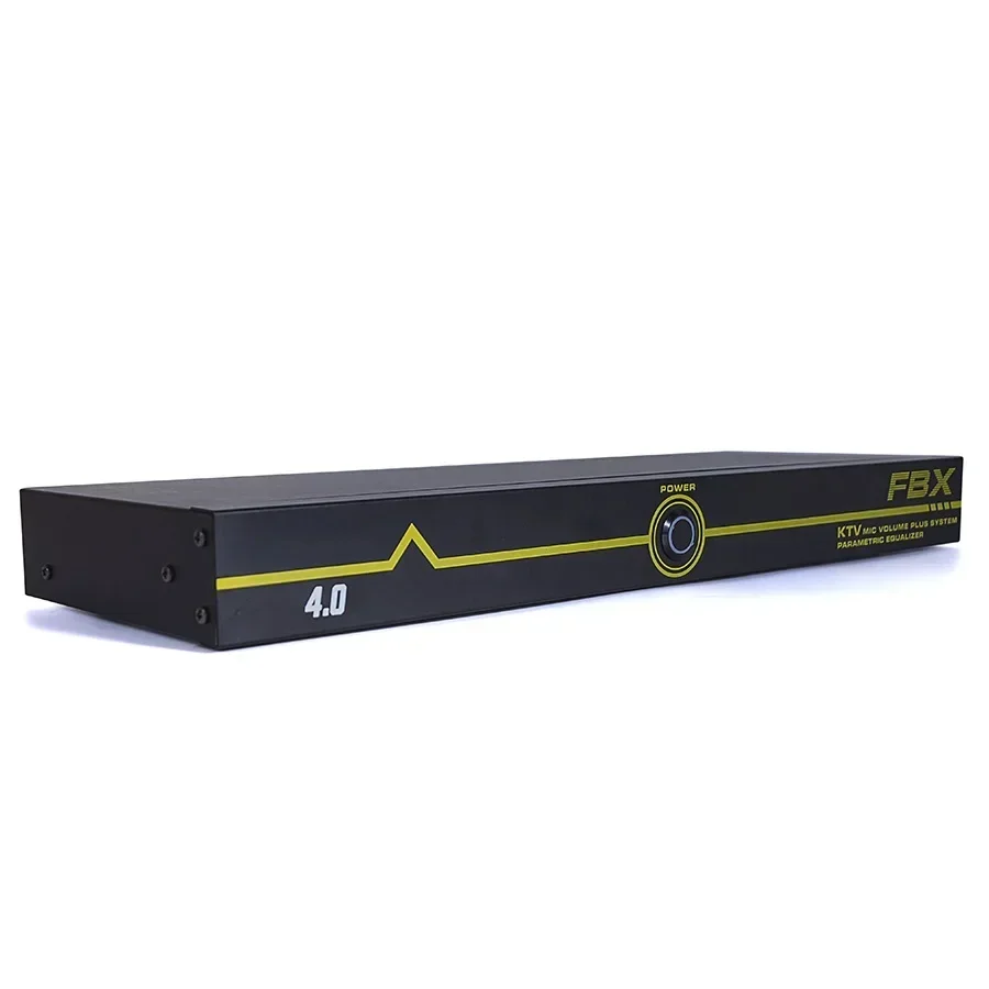 

FBX246 KTV MIC Volume System Feedback Suppressor Karaoke Singing Mic Volume Limiter Anti Hewling Frequency Shifter 4 In 4out