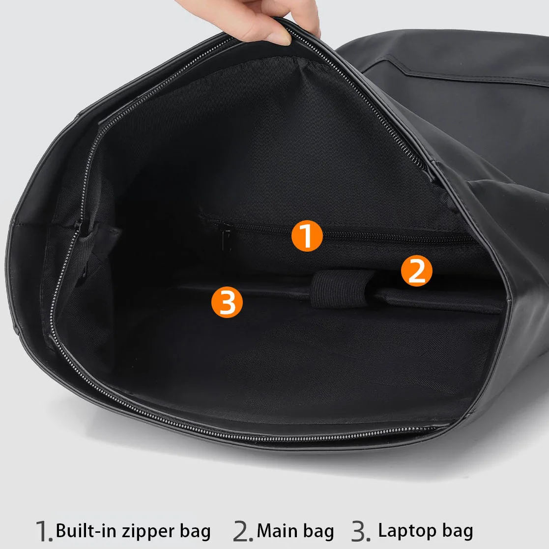 Trendy Backpack, Unisex Casual Backpack, Outdoor Short-Distance Travel Bag, Personalized Laptop Backpack, Large-Capacity Multi-Functional Storage Bag