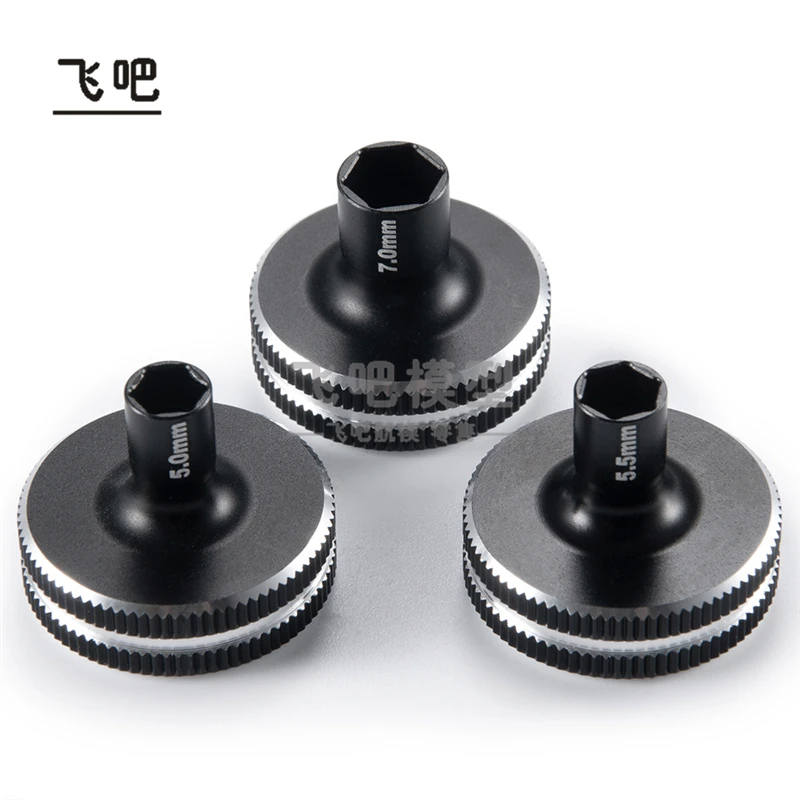 

Metal 5/5.5/7mm Short Hexagonal Socket for 1/14 TAMIYA RC Truck Scania R470 Benz AROCS3363 VOLVO FH16 TGS Car Accessaries