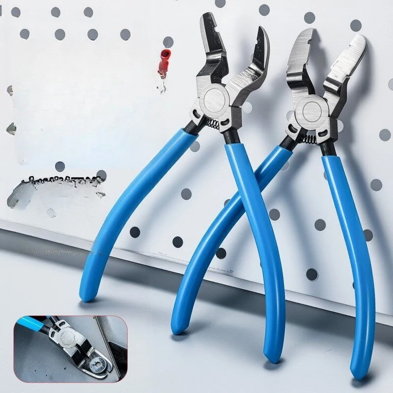 Automotive Fastener Clip Pliers, Plastic Rivet & Perforated M Nut Removal Tool for Car Trim Service