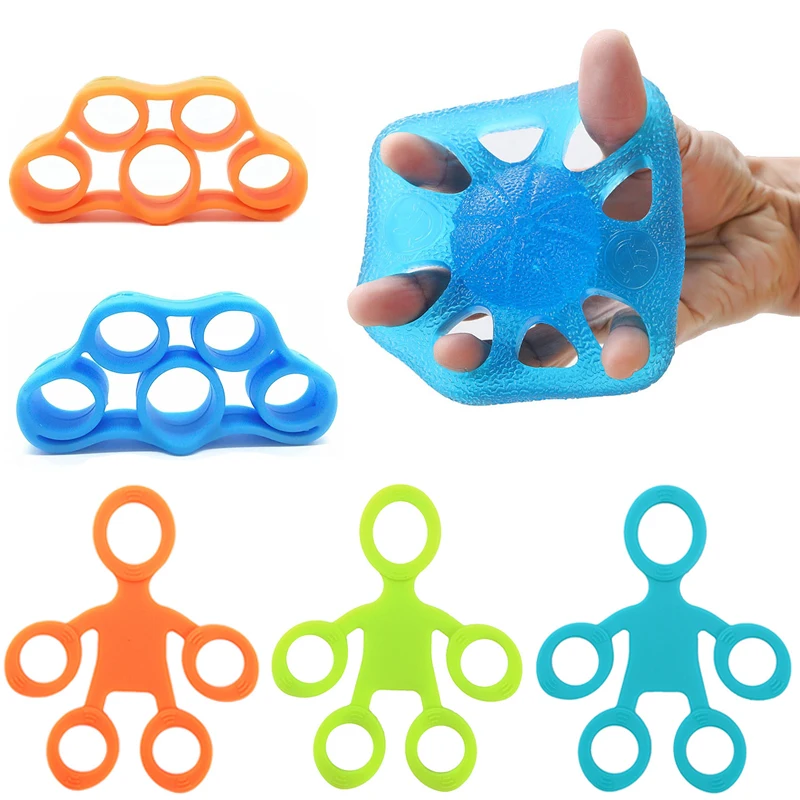 Silicone Finger Exerciser Grip Occupational Therapy Games Stress Relief Toys for Adults Kids Juguetes Antiestres Ansiedad