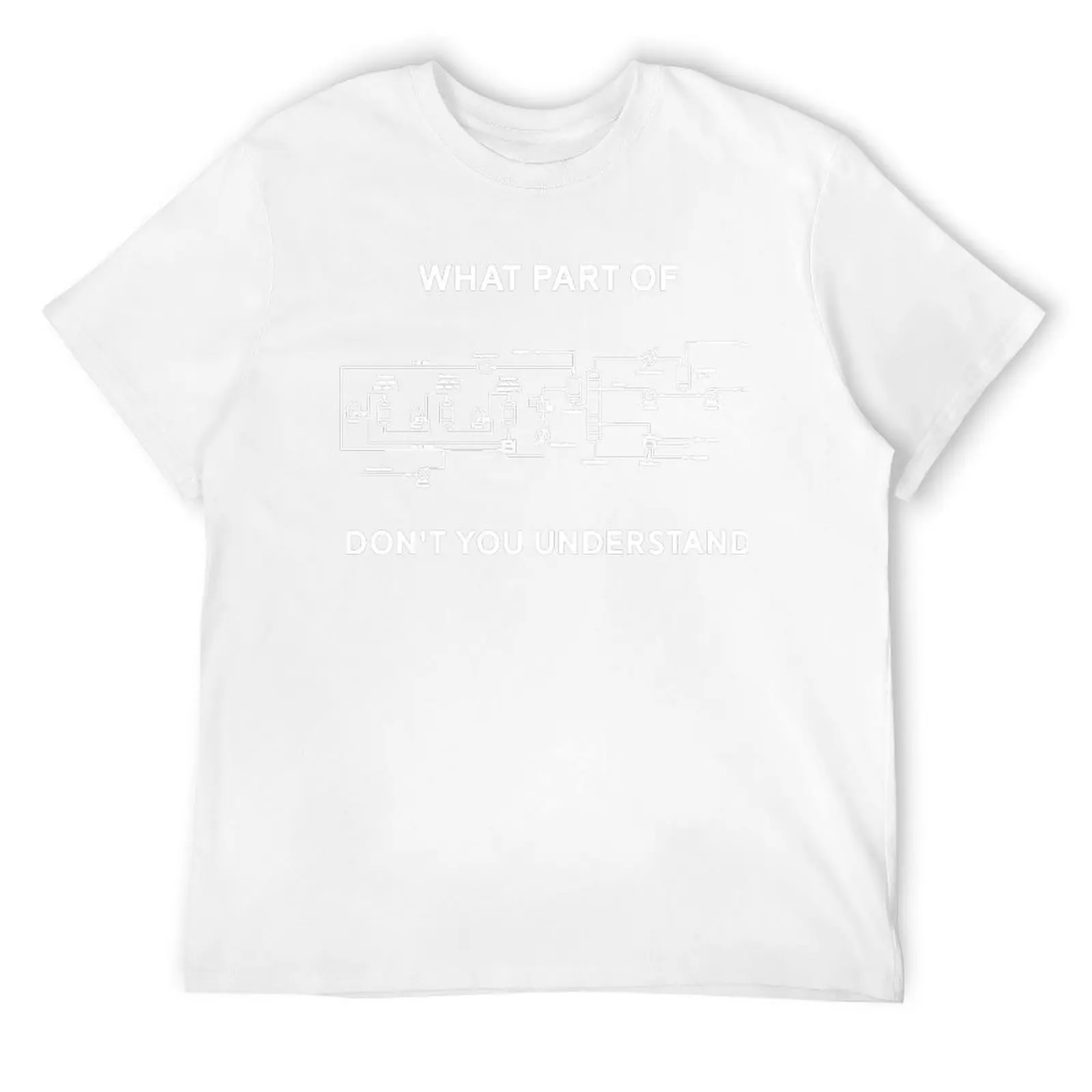 مضحك الهندسة الكيميائية تي شيرت تي شيرت الأولاد الأبيض رجل الملابس مضحك تي شيرت الرجال Harajuku المتضخم تي شيرت