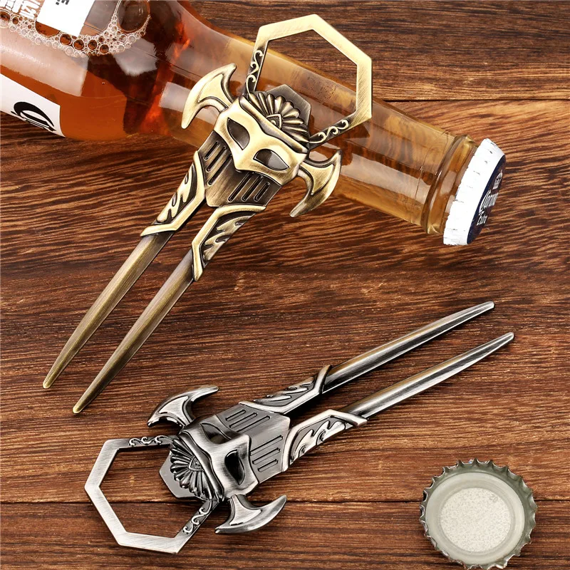 Creative Golf Divot Repair Tool Shape Beer Bottle Opener Metal Corkscrew for Party Club Kitchen Bar Accessory for Wedding Set