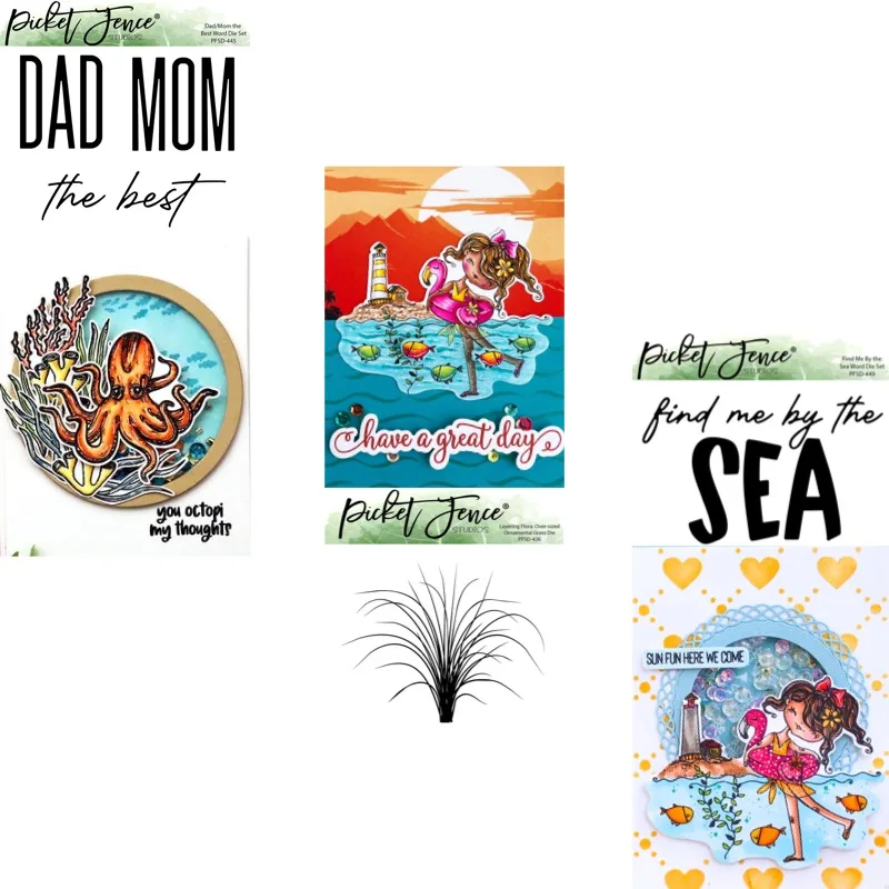 Over-sized Ornamental Grass Metal Cutting Dies and stamps DIY Scrap booking Card Stencil Paper Cards Handmade Album Stamp Die