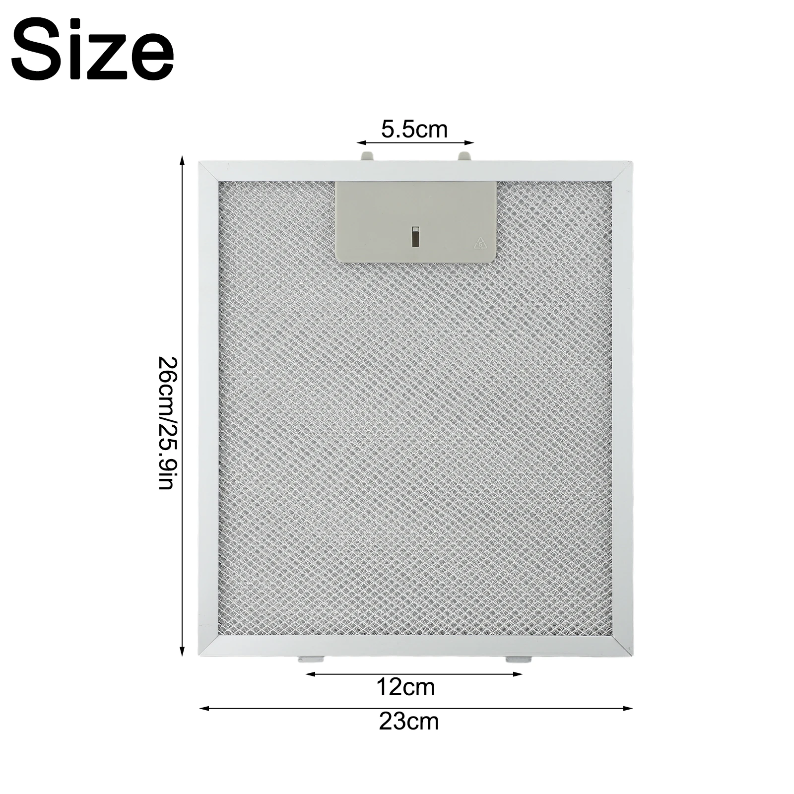 Filtro de grasa Filtro de ventilación Práctico acero inoxidable 5 capas Filtros de campana extractora de alto rendimiento y alta calidad