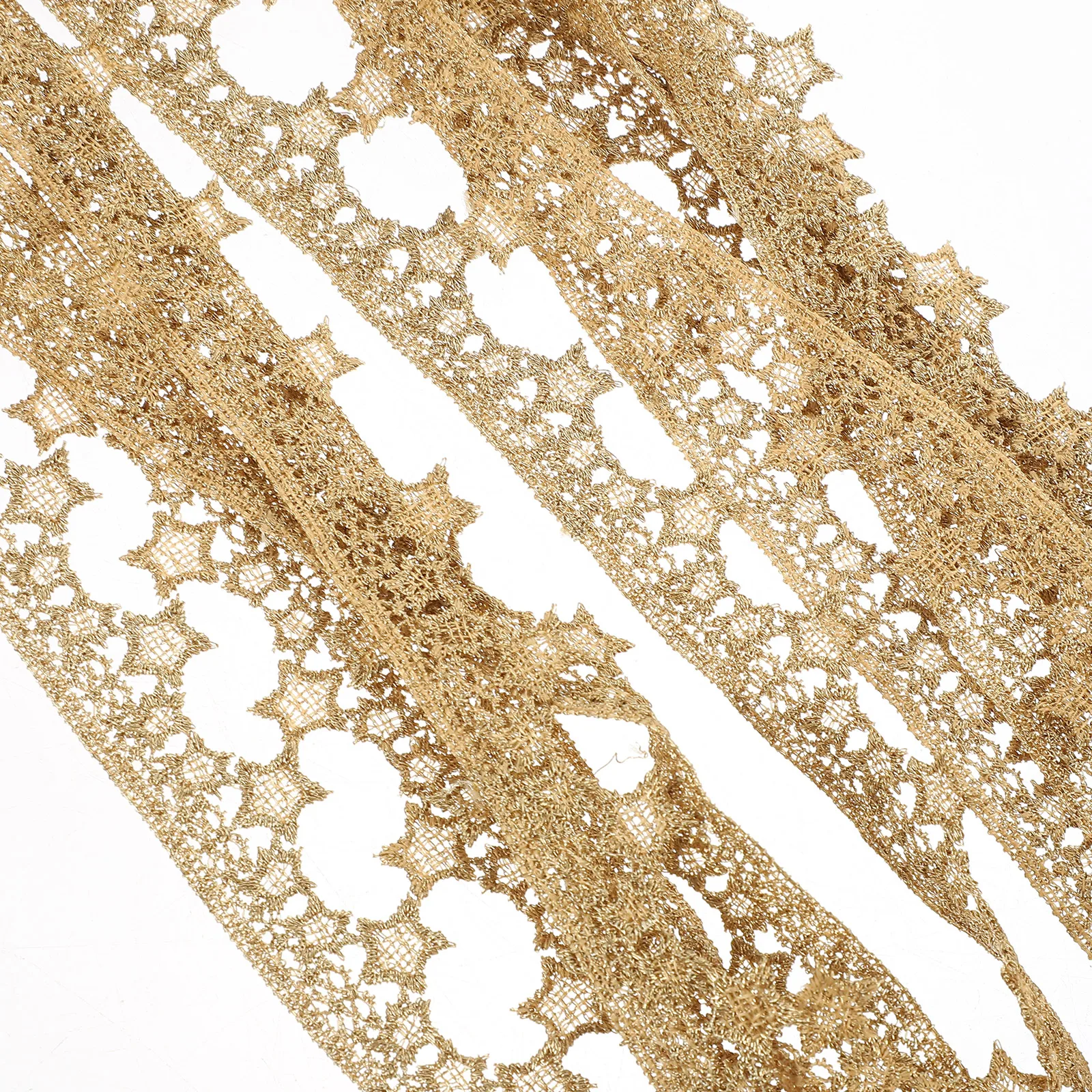 

20 Yards Trim for Crafts DIY Sewing Decorative Polyester Ribbon Wedding Embroidery Lace Collar Bridal Applique Handicraft Edge