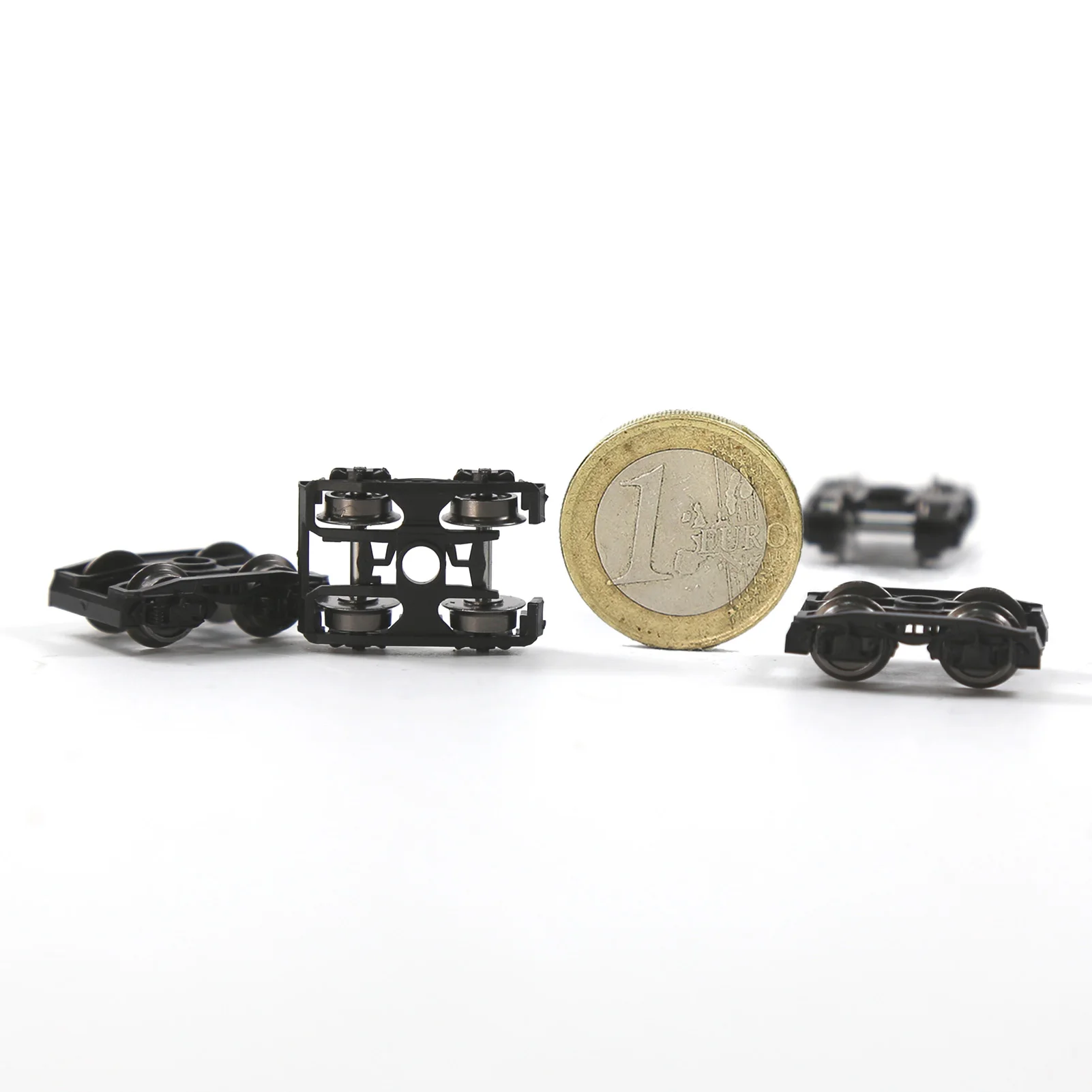 

Evemodel N Scale Bogies with Metal DC Wheelsets for Fleischmann Trains HP12150