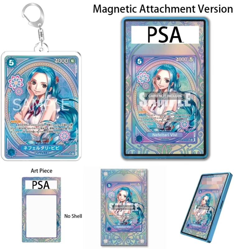 Art Display for One Piece Memorial Collection Nefeltari VivI Anime Expand Art Gift Recyclable Acrylic Protective Case Keychain