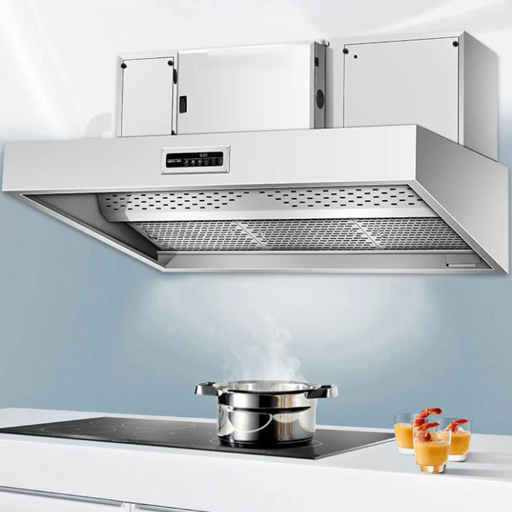 

Internal Circulation Commercial Oil Fume Purification All-in-one Oil Fume Purifier Hotel Canteen Range Hood