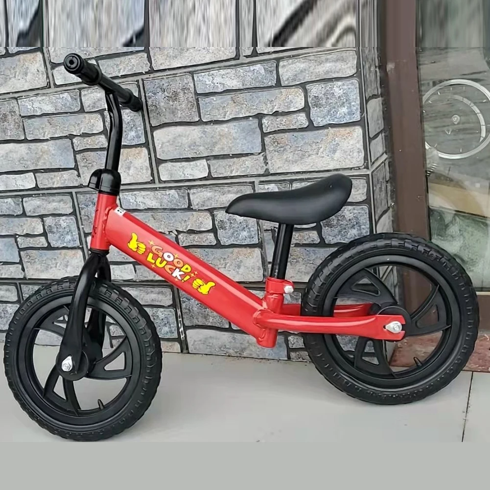 No Pedal Balance Bike for Kids, Toddler Training Bicycle, 12 "Wheel, assento ajustável, presentes para meninos e meninas de 2 a 6 anos