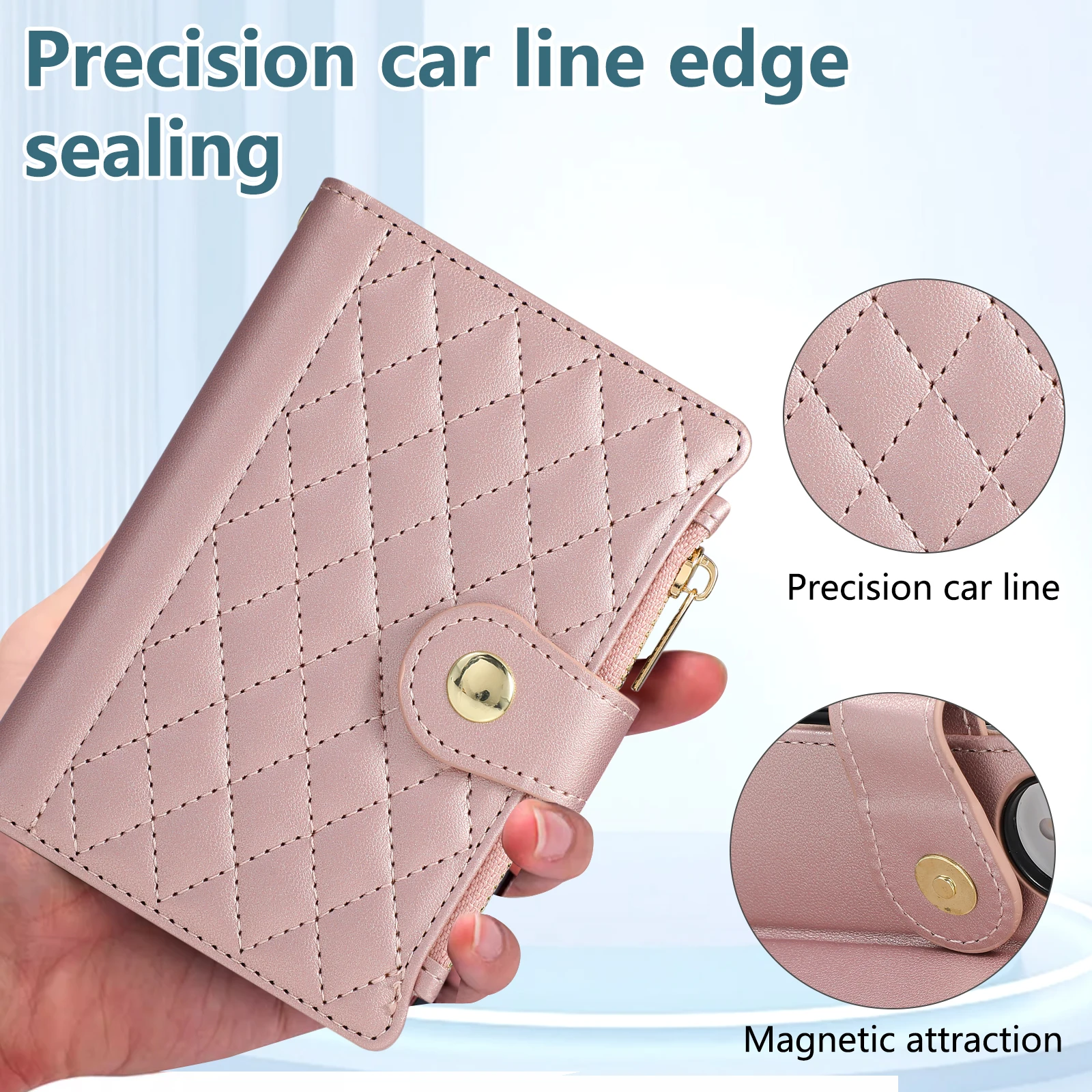 Capa de Couro Flip com Zíper e - Bifold Leather Wallet avaliação e preço