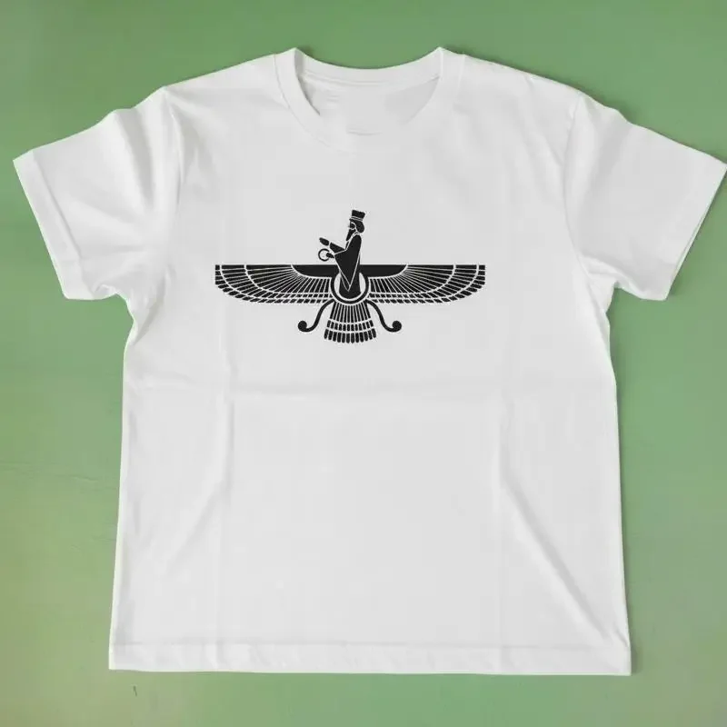 Zoroastrian T-Shirt - The Faravahar Symbol, Religion, Persian, Various Colours
