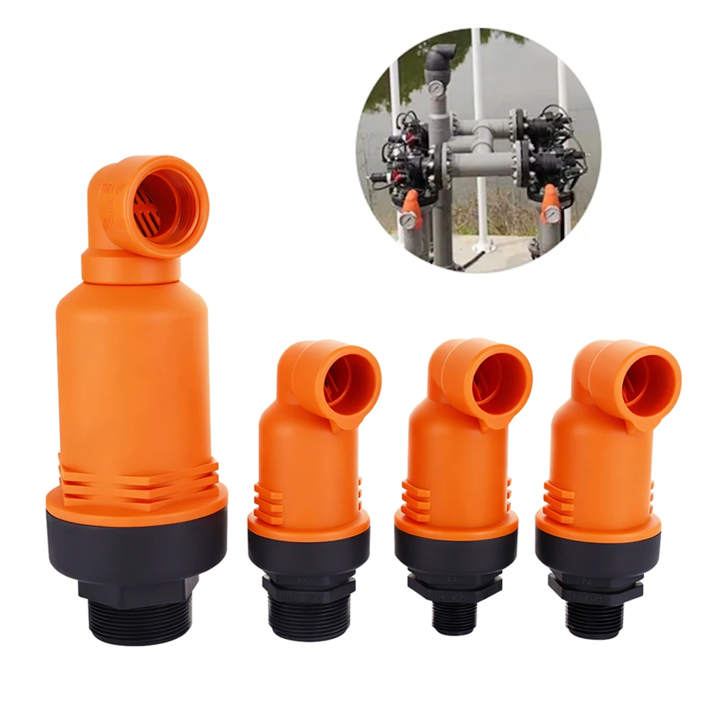Automatic Vacuum Inlet/Outlet Valve 3/4'' 1'' 1.5'' 2'' Male Thread Water Tank Air Vent Valve Irrigation Intake/Exhaust Valve