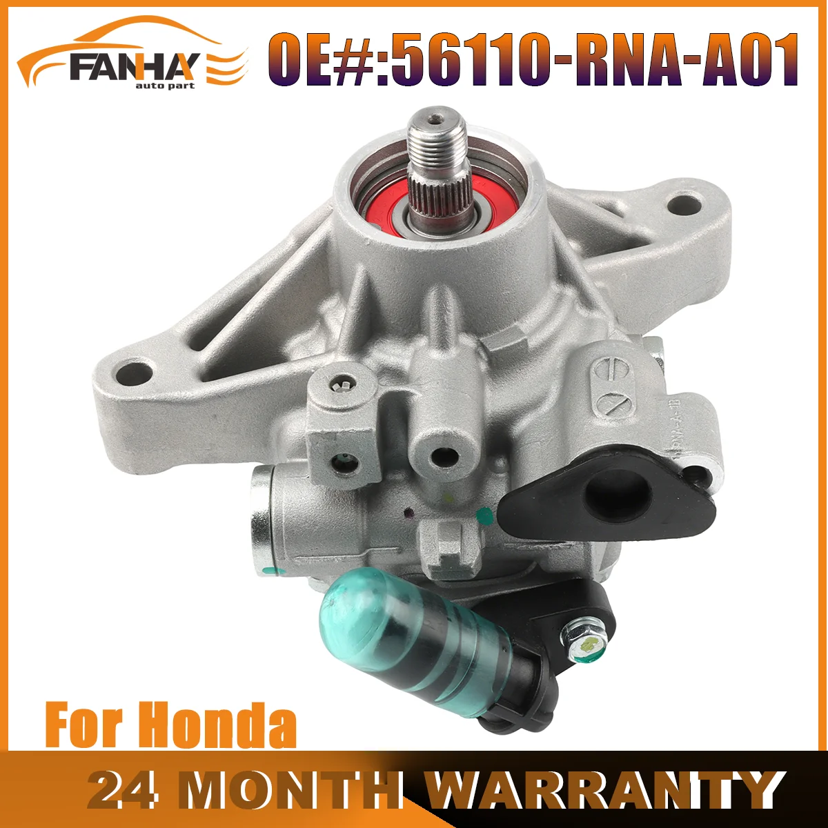 

56110-RNA-A01 Power Steering Pump Fits For Honda Civic 1.8L 2006 2007 2008 2009 2010 2011 For Honda Acoord 2006-2007 3.0L