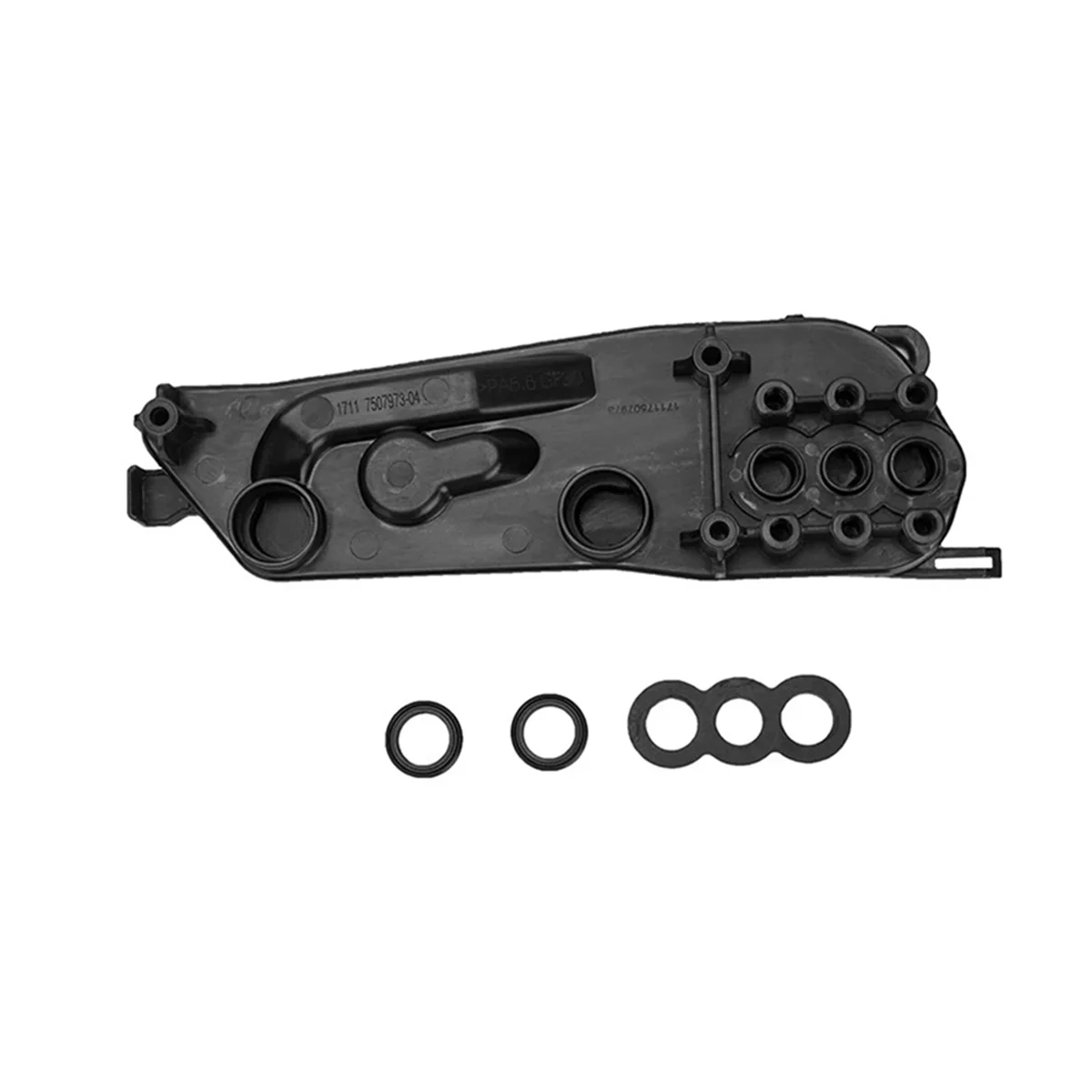 

17117534907 Radiator Mounting Plate Radiator Base Bracket Tank Assembly Plate Car for BMW E60 E61 E63 E64 E65 528I 550I