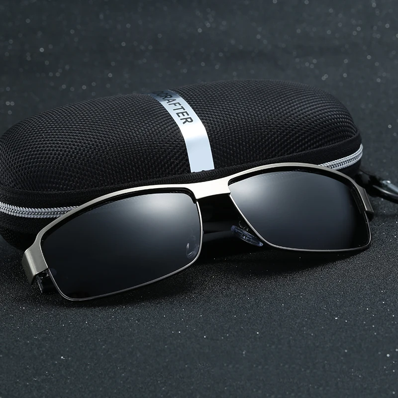 HDCRAFTER Fashion Driving Sun Glasses for Men Polarized UV400 Brand Designer Sunglasses Men Oculos Male gafas de sol 2017 Hot