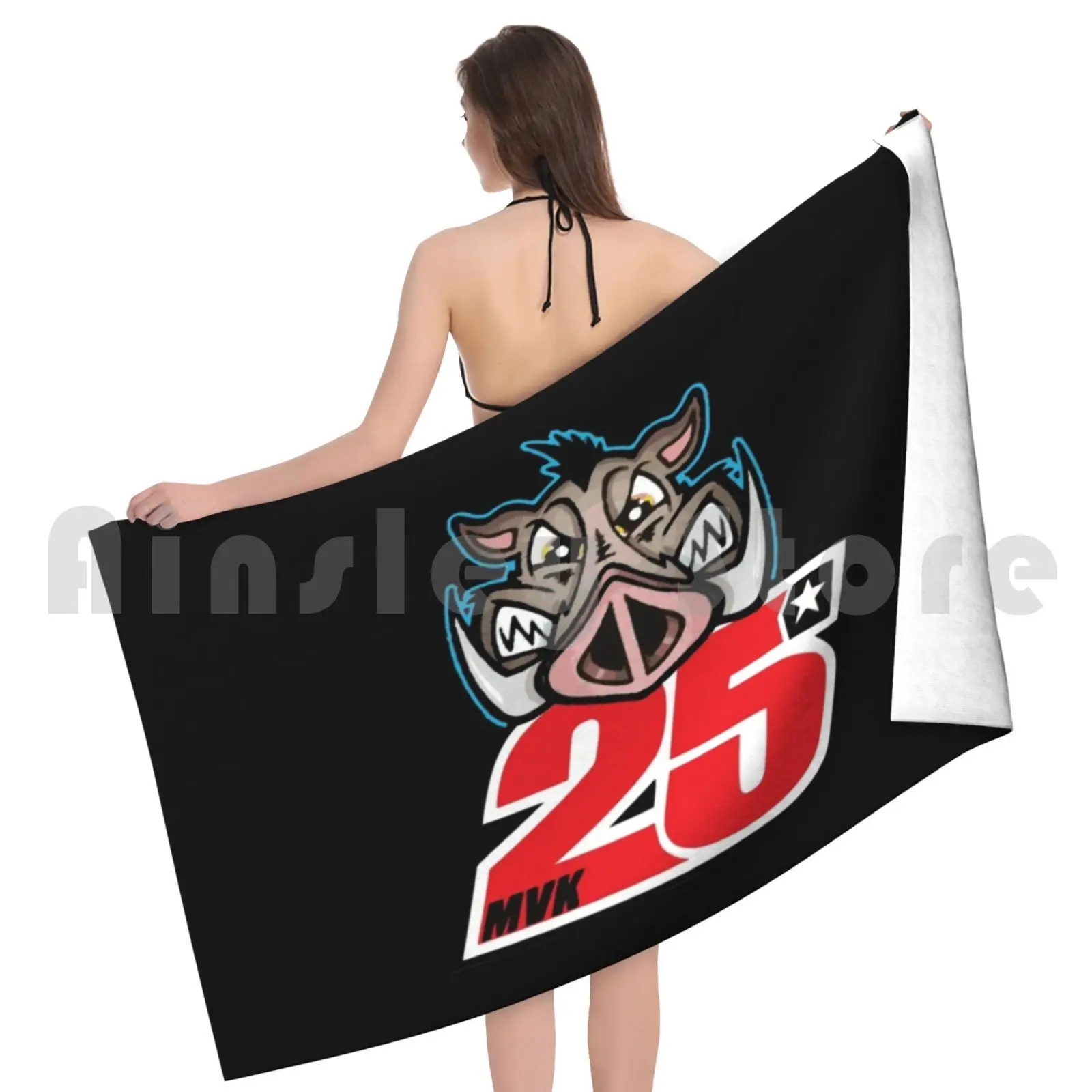 مافريك الخنزير Vinales 25 منشفة حمام وسادة الشاطئ Vinales 25 مافريك مافريك Vinales Vi ؟ أليس Mvk Mvk25 #5