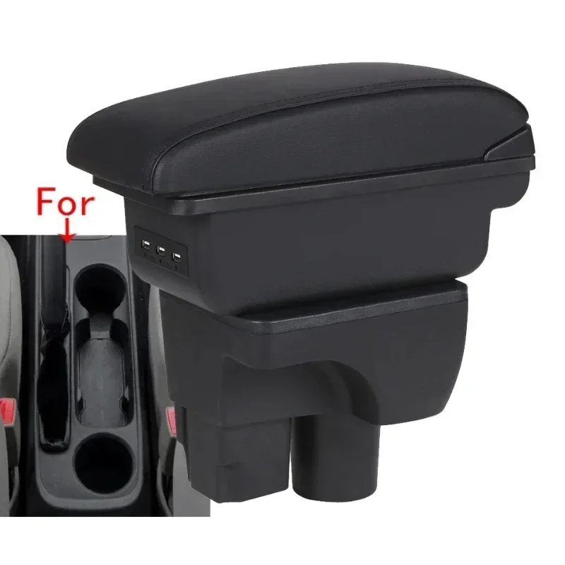 

New luxury For Chevrolet Sail 3 Armrest Box For Chevrolet Aveo 3 Sail III Car Armrest Retrofit Parts Storage Box Car Accessorie