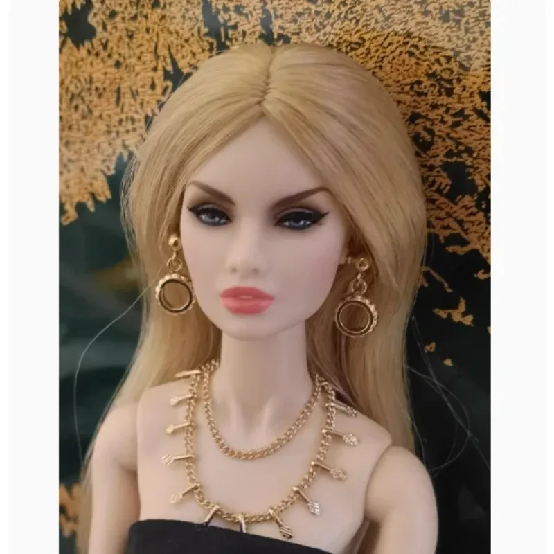 

Handmade Fashion Jewelry Earring + Necklace Accessories For BB Fr 1:6 Dolls BBIEAR002