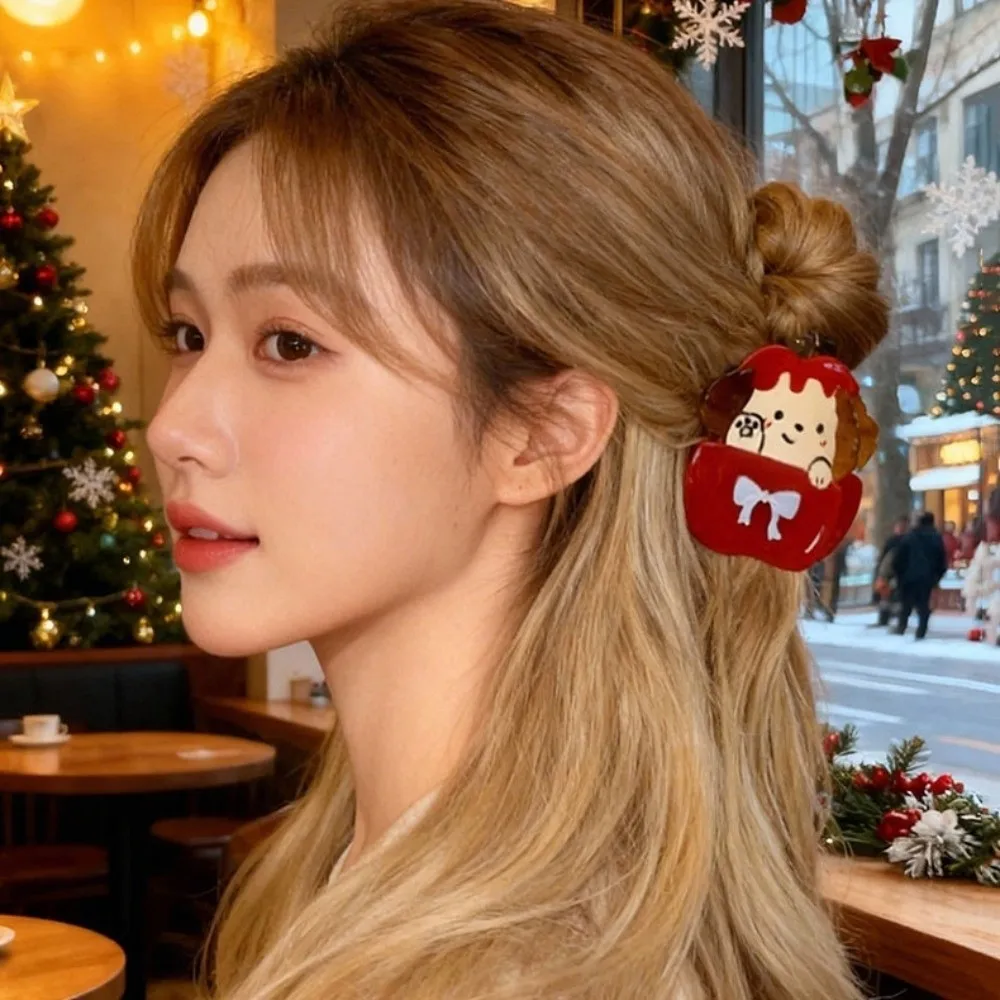 

Kawaii Puppy Cartoon Shark Clip Large Headdress Acetic Acid Hair Claw Hair Accessories Crab Clip Hair Clip Female