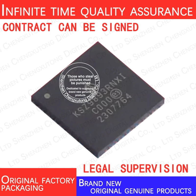 

KSZ9893RNXI-TR KSZ9893RNXI TR KSZ9893 VQFN 100% genuine stock in brand new original packaging