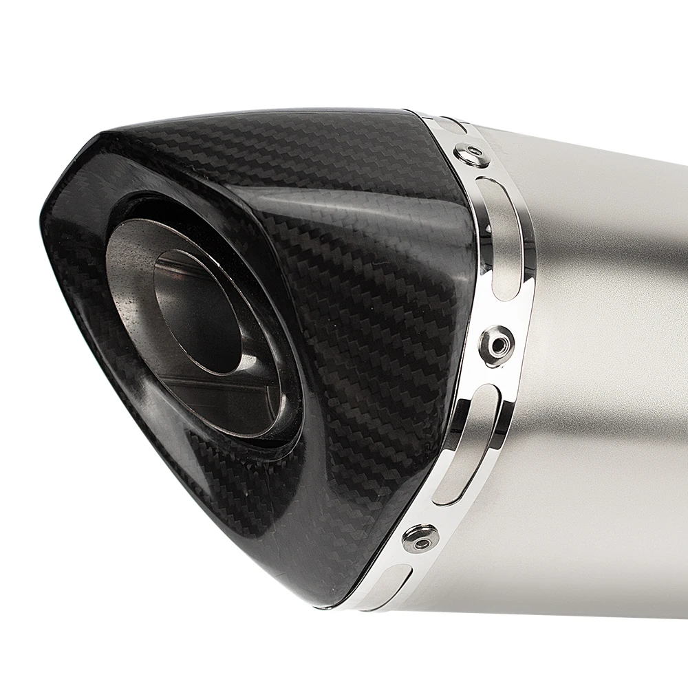 لهوندا X-ADV 750 X ADV750 NSS750 Forza750 دراجة نارية العادم تعديل الكربون غطاء طرف الخمار الأصلي