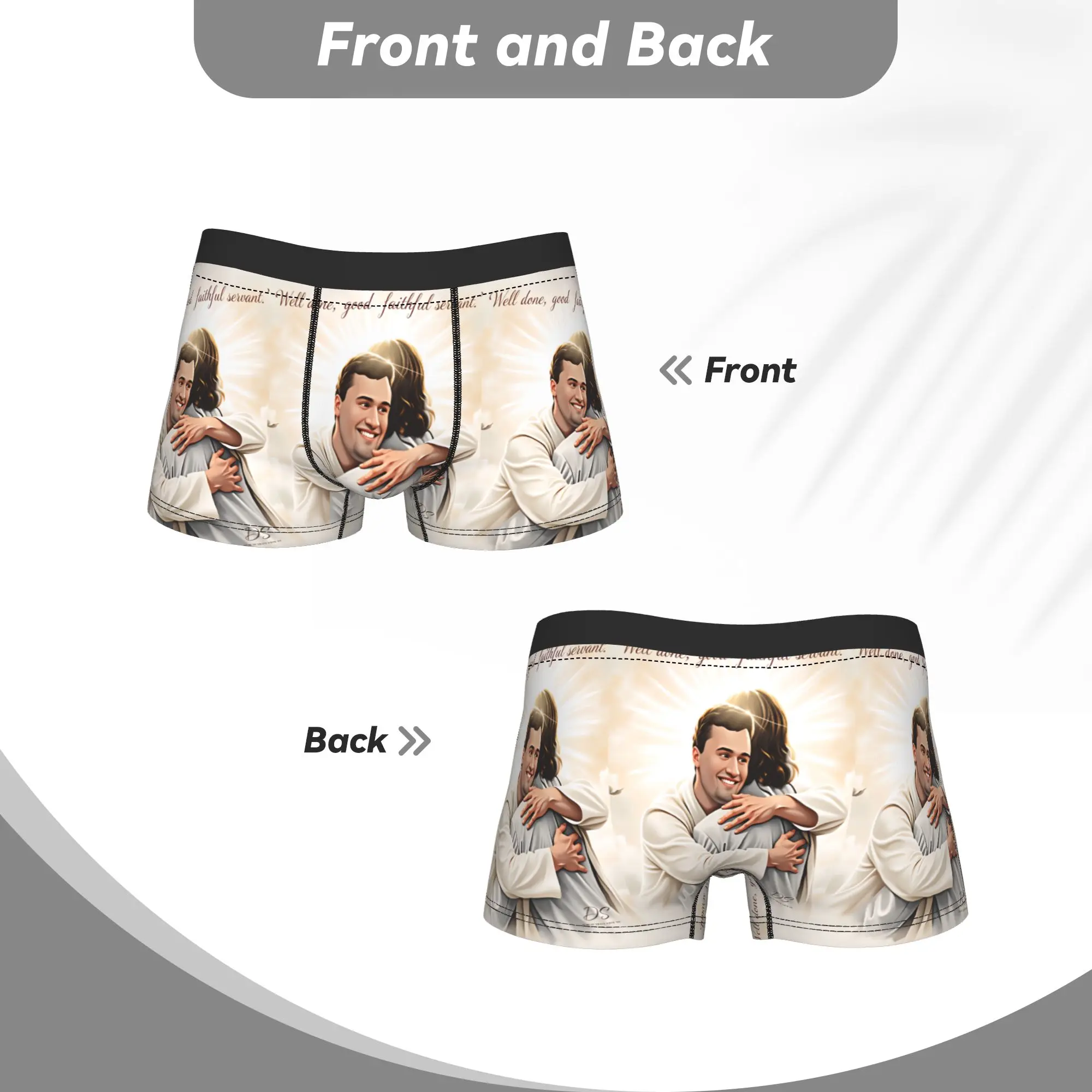 تشارلي كيرك الملائكية المدافعين الملابس الداخلية رجل سراويل نمط مرونة جذع ترينكي السراويل ملخصات زائد الحجم