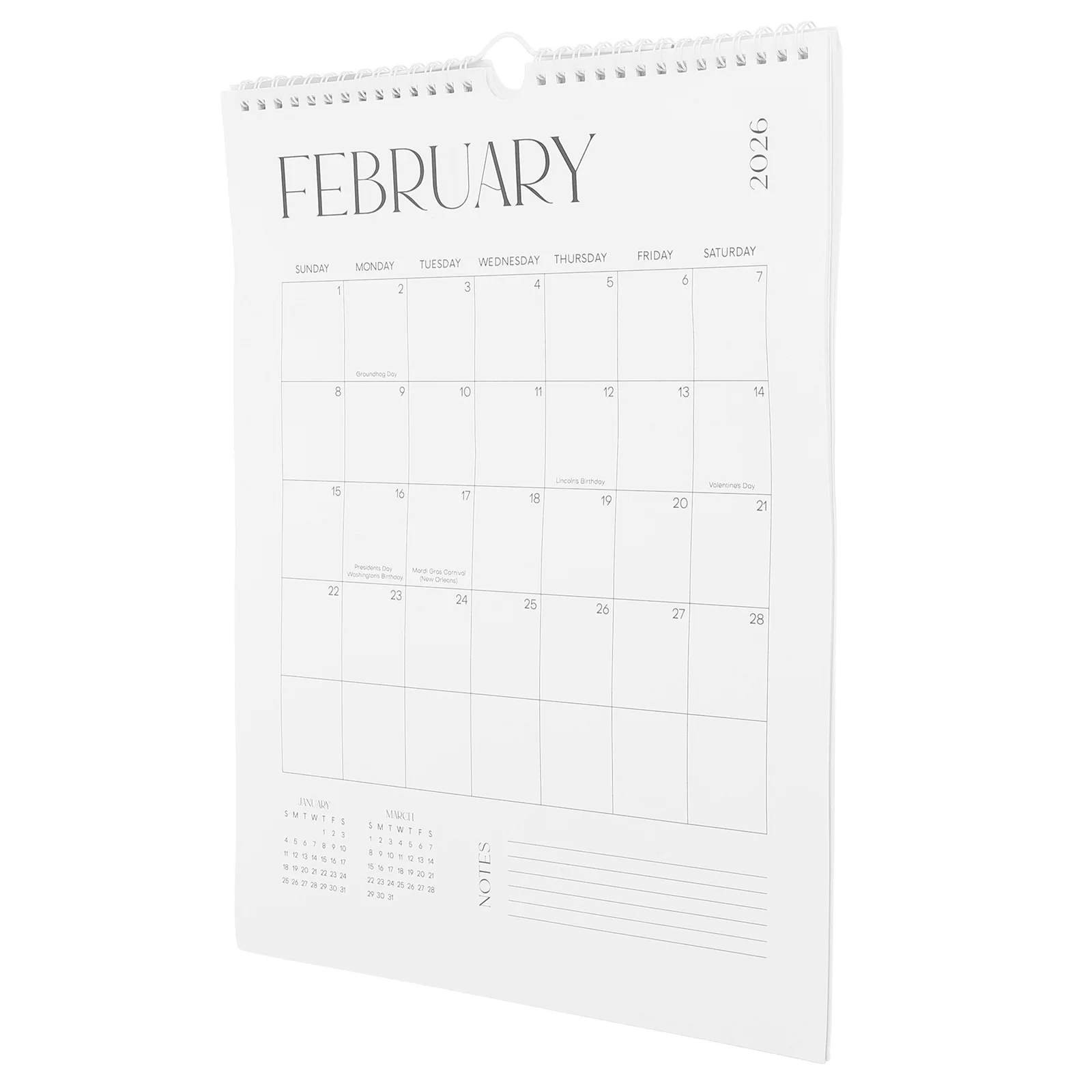 

2025-2026 Wall Calendar Hanging Planner July to December Monthly Organizer Home Office Family Planner Thick Paper Design