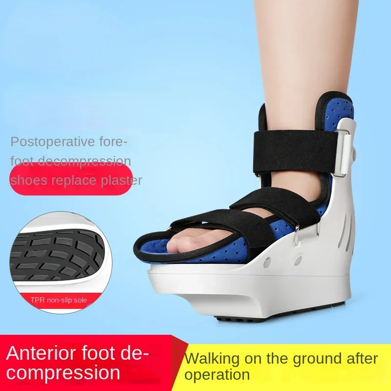 Ankle Fracture Fixation No Weight Bearing for PostSurgery Recovery Adjustable Recovery Footwear Fracture Support Shoes Hot Sale