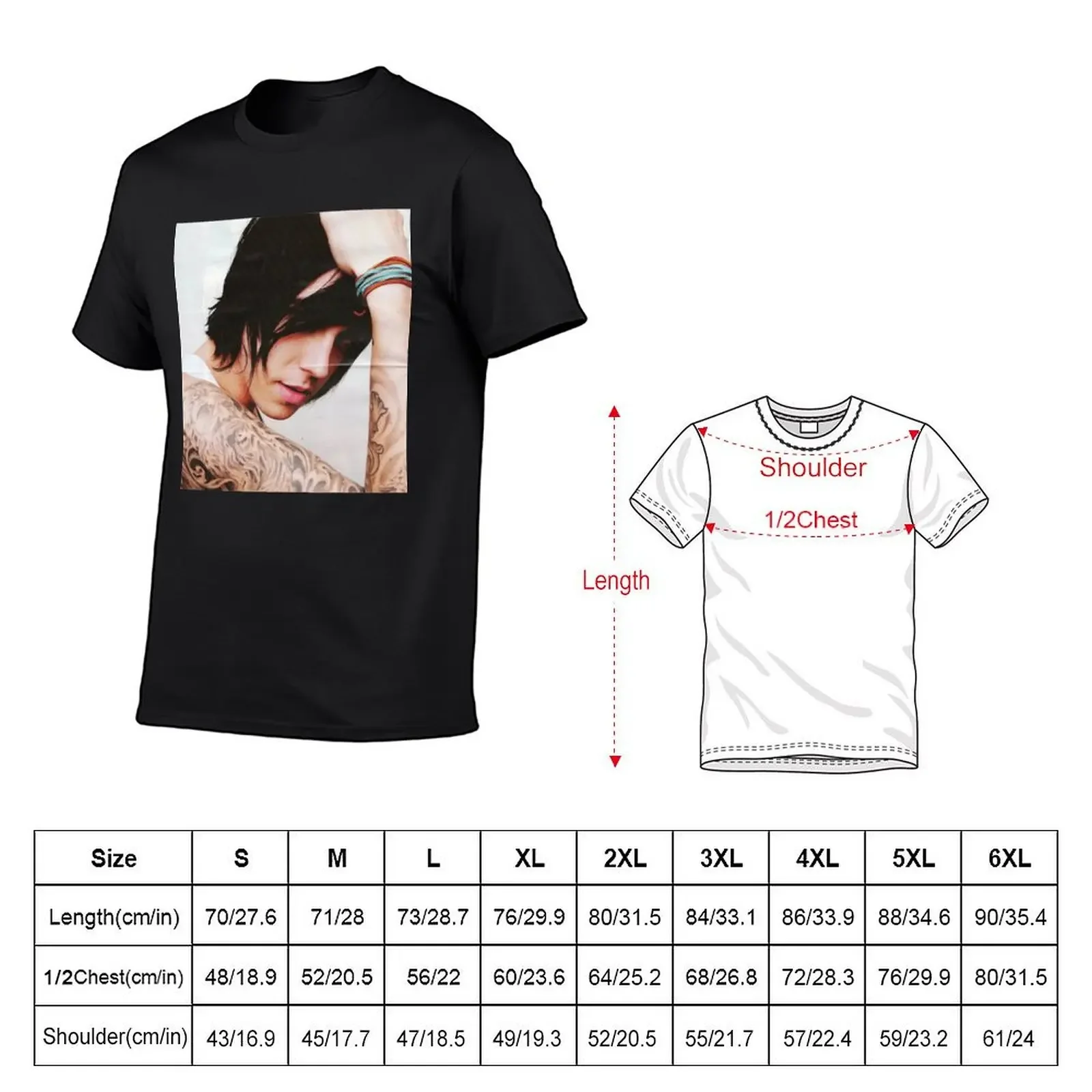 Kellin Quinn 02 Classic T-Shirt sublime korean fashion black t shirts for men