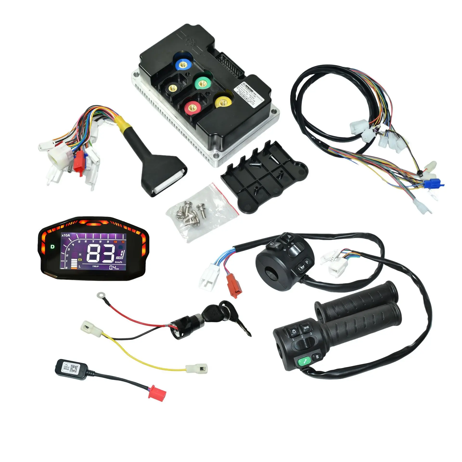 PMSM Permanent Magnet Brushless Transit Center 9000W QS165 60H V3 Electric Motorcycle Modified Middle Drive Motor Kit