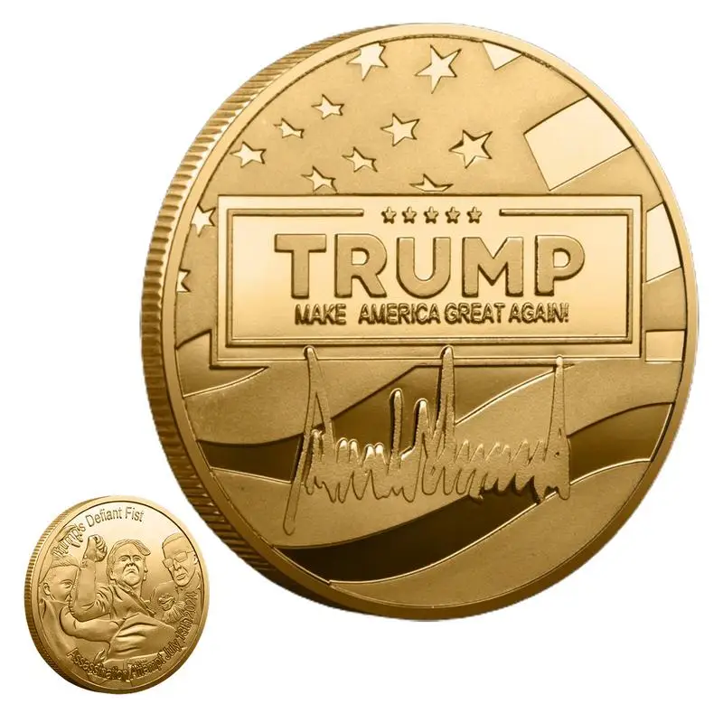 President Collectibles Coin President Commemorative Coin Meaningful Home Decor President Election Collectible Coin For