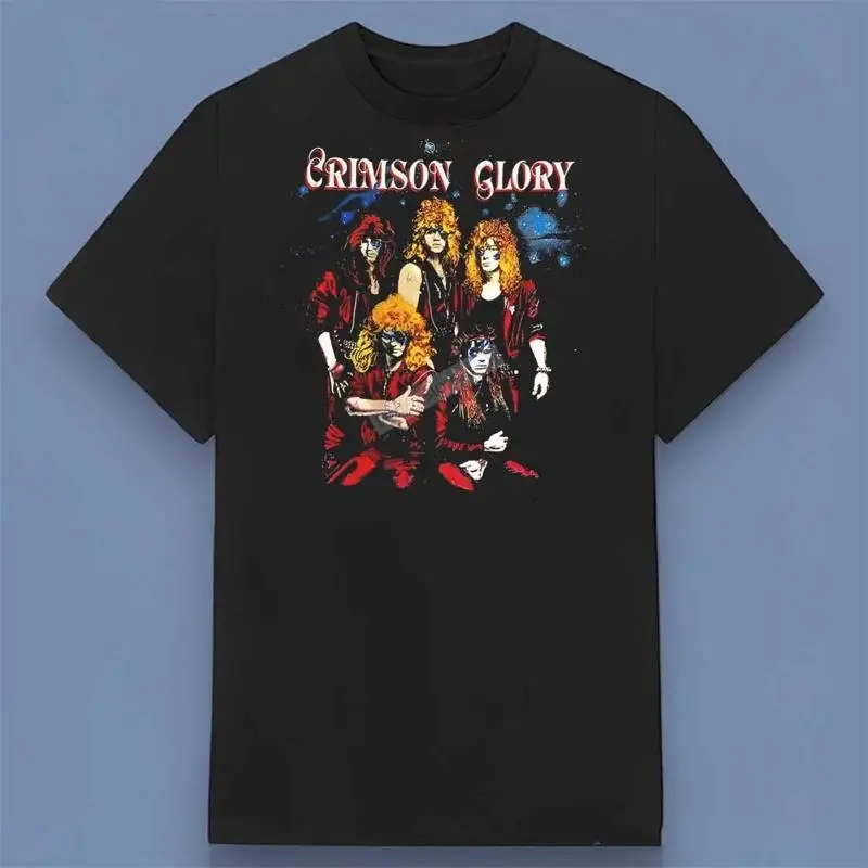 Crimson Glory Tour 89 Euro T Shirt for Friends All Size S 4XL