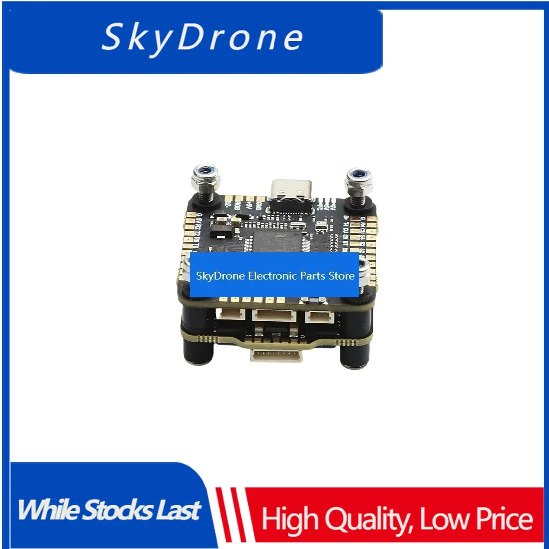 SkyDElF722 3-8S Stack FT- BLS 4NI1 80A Lipo ESC Flight Controller For Compatible FPV Racing Dr-ones For 17 Inch FPV Dr-one